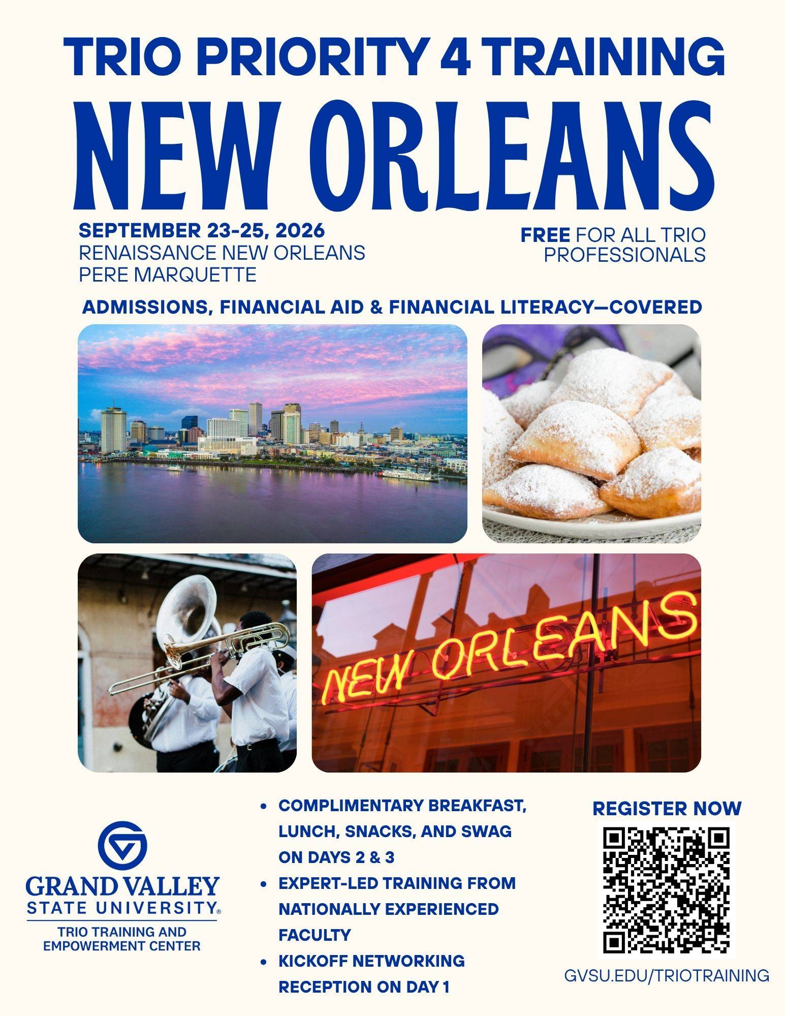 New Orleans Training Flyer